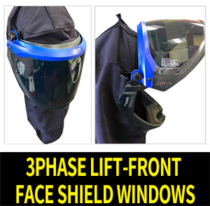 M1238/3PHASE LIFT-FRONT FACE SHIELD WINDOWS