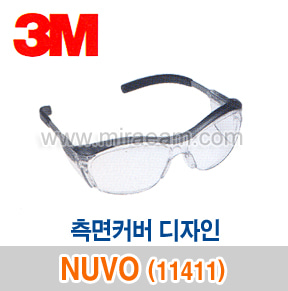M2-73/ NUVO(11411) 측면커버디자인-투명렌즈/안경형/보안경/3M