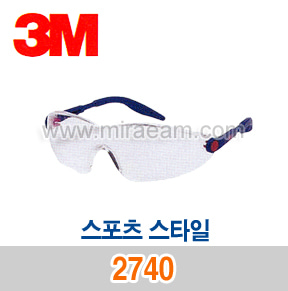 M4-80/ 2740 스포츠스타일-투명렌즈/안경형/보안경/3M