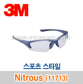 M4-83/ Nitrous(11713) 스포츠스타일-투명렌즈/안경형/보안경/3M